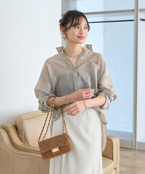 Rouge vif la cle / ルージュ・ヴィフ ラクレ ショルダーバッグ | 【AULENTTI/オウレンティ】チェーンスエードミニショルダー | 詳細2