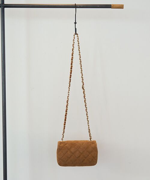 Rouge vif la cle / ルージュ・ヴィフ ラクレ ショルダーバッグ | 【AULENTTI/オウレンティ】チェーンスエードミニショルダー | 詳細8