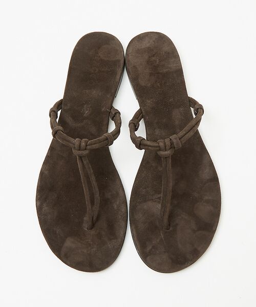 Rouge vif la cle / ルージュ・ヴィフ ラクレ サンダル | 【LAOCOONTE／ラオコンテ】フラットトングサンダル Elea Suede | 詳細14