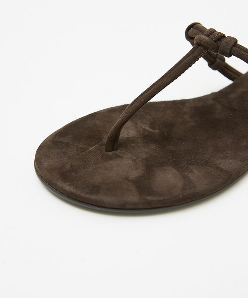 Rouge vif la cle / ルージュ・ヴィフ ラクレ サンダル | 【LAOCOONTE／ラオコンテ】フラットトングサンダル Elea Suede | 詳細19