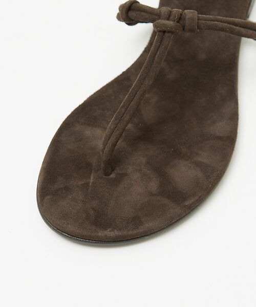 Rouge vif la cle / ルージュ・ヴィフ ラクレ サンダル | 【LAOCOONTE／ラオコンテ】フラットトングサンダル Elea Suede | 詳細22