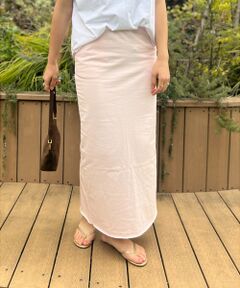 Rouge vif la cle / ルージュ・ヴィフ ラクレ ロング・マキシ丈スカート | 【MICA&DEAL /マイカアンドディール】タイトイージースカート