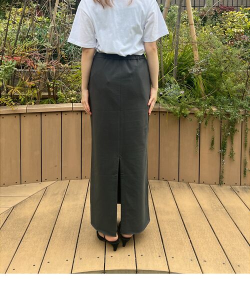 Rouge vif la cle / ルージュ・ヴィフ ラクレ ロング・マキシ丈スカート | 【MICA&DEAL /マイカアンドディール】タイトイージースカート | 詳細23