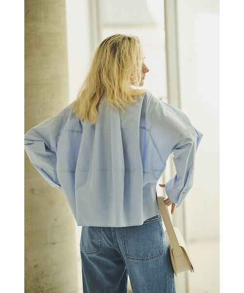 Rouge vif la cle / ルージュ・ヴィフ ラクレ シャツ・ブラウス | バックコクーンBIGシャツ | 詳細14