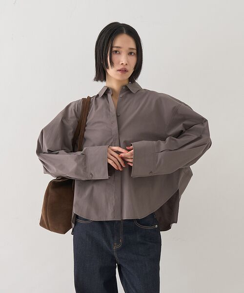 Rouge vif la cle / ルージュ・ヴィフ ラクレ シャツ・ブラウス | バックコクーンBIGシャツ | 詳細25