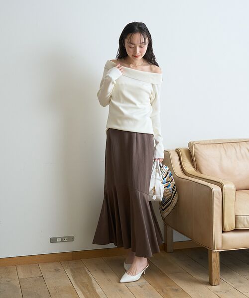 Rouge vif la cle / ルージュ・ヴィフ ラクレ ニット・セーター | オフショルレディニットプルオバー | 詳細5