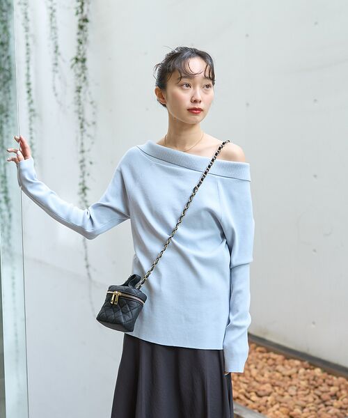 Rouge vif la cle / ルージュ・ヴィフ ラクレ ニット・セーター | オフショルレディニットプルオバー | 詳細7