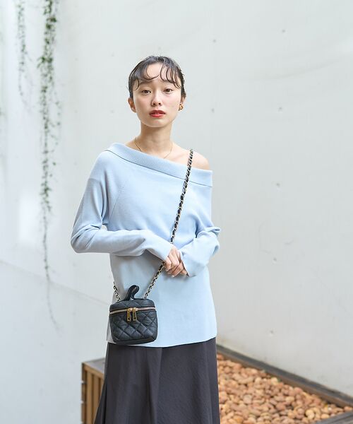 Rouge vif la cle / ルージュ・ヴィフ ラクレ ニット・セーター | オフショルレディニットプルオバー | 詳細9