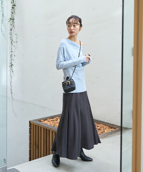 Rouge vif la cle / ルージュ・ヴィフ ラクレ ニット・セーター | オフショルレディニットプルオバー | 詳細10