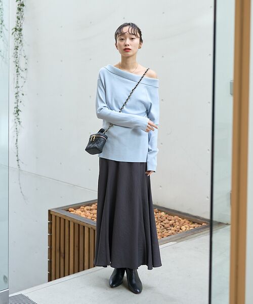 Rouge vif la cle / ルージュ・ヴィフ ラクレ ニット・セーター | オフショルレディニットプルオバー | 詳細11