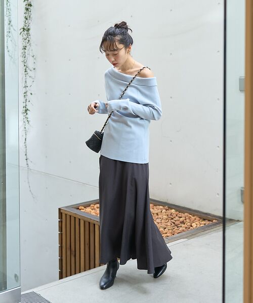 Rouge vif la cle / ルージュ・ヴィフ ラクレ ニット・セーター | オフショルレディニットプルオバー | 詳細12