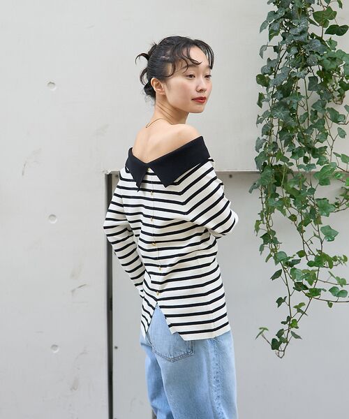 Rouge vif la cle / ルージュ・ヴィフ ラクレ ニット・セーター | オフショルレディニットプルオバー | 詳細21