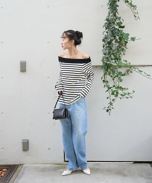 Rouge vif la cle / ルージュ・ヴィフ ラクレ ニット・セーター | オフショルレディニットプルオバー | 詳細24