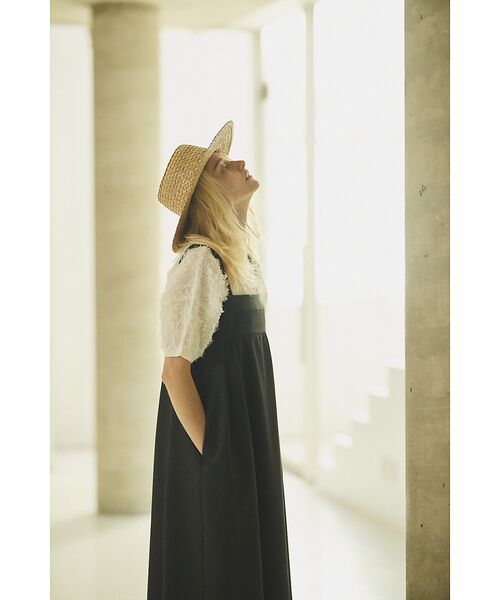 Rouge vif la cle / ルージュ・ヴィフ ラクレ ニット・セーター | シアーフリンジニット フレンチプルオーバー | 詳細11