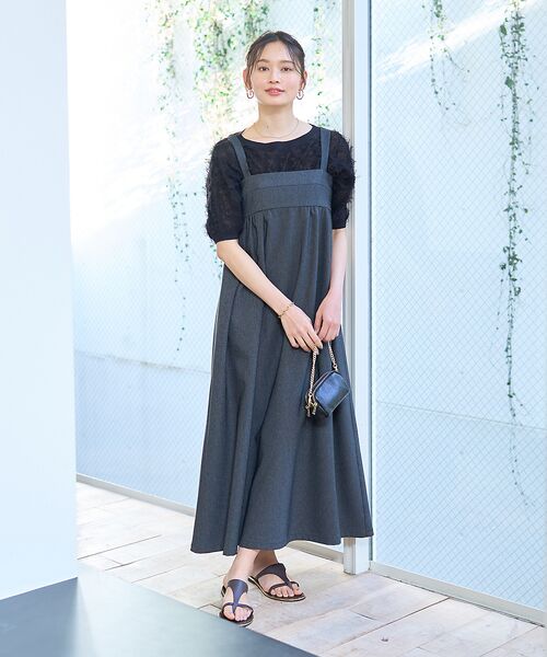 Rouge vif la cle / ルージュ・ヴィフ ラクレ ニット・セーター | シアーフリンジニット フレンチプルオーバー | 詳細16