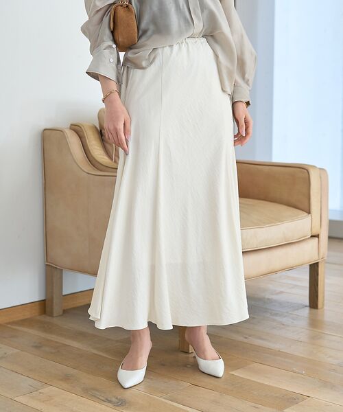 Rouge vif la cle / ルージュ・ヴィフ ラクレ ロング・マキシ丈スカート | 切替マキシスカート | 詳細8