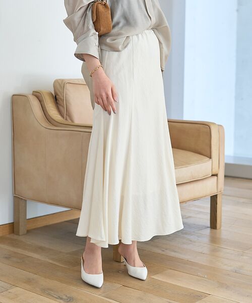 Rouge vif la cle / ルージュ・ヴィフ ラクレ ロング・マキシ丈スカート | 切替マキシスカート | 詳細9