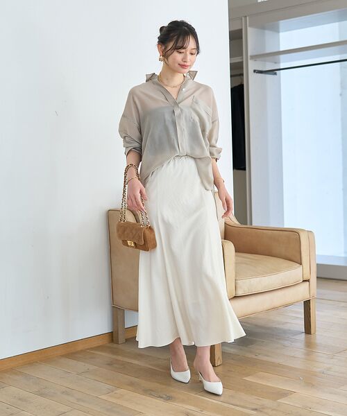 Rouge vif la cle / ルージュ・ヴィフ ラクレ ロング・マキシ丈スカート | 切替マキシスカート | 詳細13