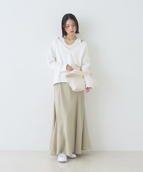 Rouge vif la cle / ルージュ・ヴィフ ラクレ ロング・マキシ丈スカート | 【新色登場】切替マキシスカート | 詳細30