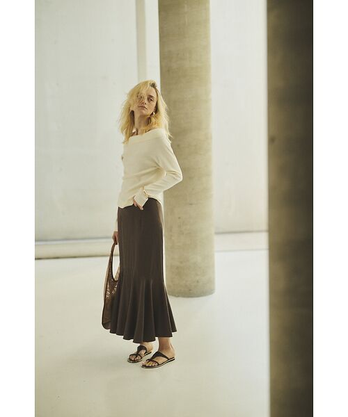 Rouge vif la cle / ルージュ・ヴィフ ラクレ ロング・マキシ丈スカート | 切替マーメイドスカート | 詳細13