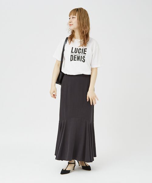 Rouge vif la cle / ルージュ・ヴィフ ラクレ ロング・マキシ丈スカート | 切替マーメイドスカート | 詳細16