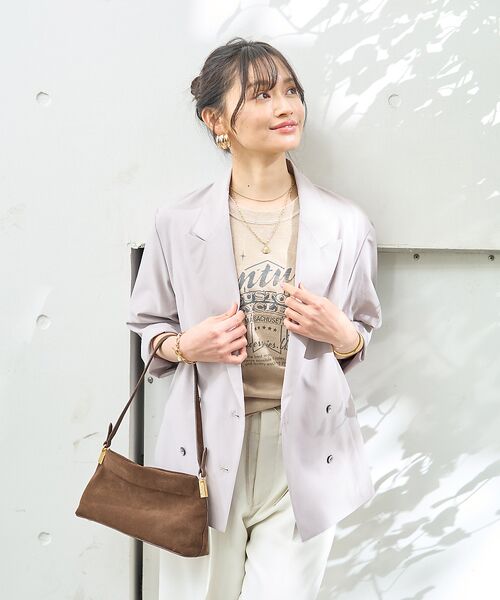 Rouge vif la cle / ルージュ・ヴィフ ラクレ テーラードジャケット | ブラウスエアリージャケット | 詳細1