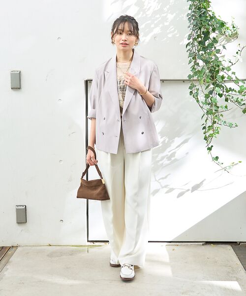 Rouge vif la cle / ルージュ・ヴィフ ラクレ テーラードジャケット | ブラウスエアリージャケット | 詳細11