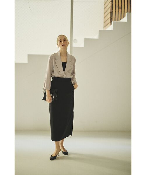 Rouge vif la cle / ルージュ・ヴィフ ラクレ テーラードジャケット | ブラウスエアリージャケット | 詳細12