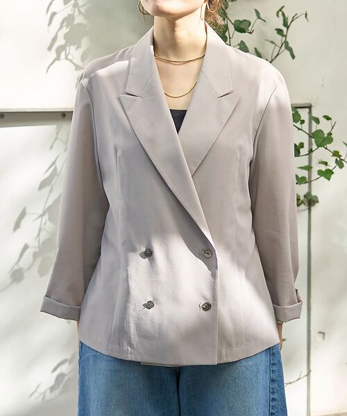 Rouge vif la cle / ルージュ・ヴィフ ラクレ テーラードジャケット | ブラウスエアリージャケット | 詳細14