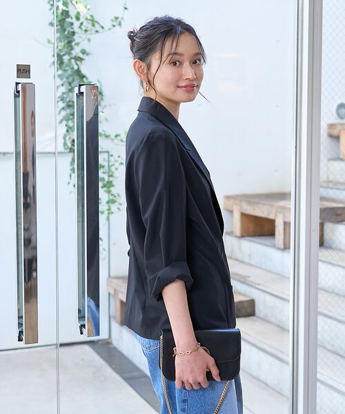 Rouge vif la cle / ルージュ・ヴィフ ラクレ テーラードジャケット | ブラウスエアリージャケット | 詳細22