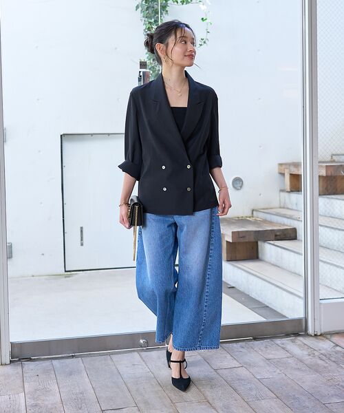 Rouge vif la cle / ルージュ・ヴィフ ラクレ テーラードジャケット | ブラウスエアリージャケット | 詳細24