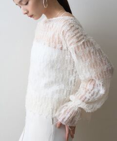 Rouge vif la cle / ルージュ・ヴィフ ラクレ シャツ・ブラウス | 【一部店舗限定】フェザーチュールブラウス