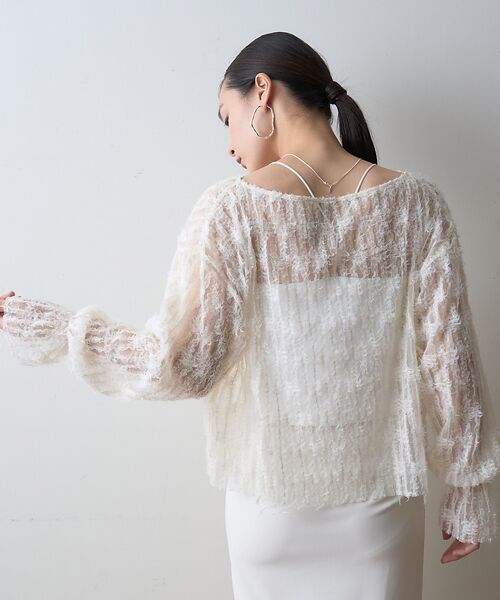 Rouge vif la cle / ルージュ・ヴィフ ラクレ 【一部店舗限定】フェザーチュールブラウス 楽天市場】【SALE／30%OFF】【一部店舗限定】フェザーチュール