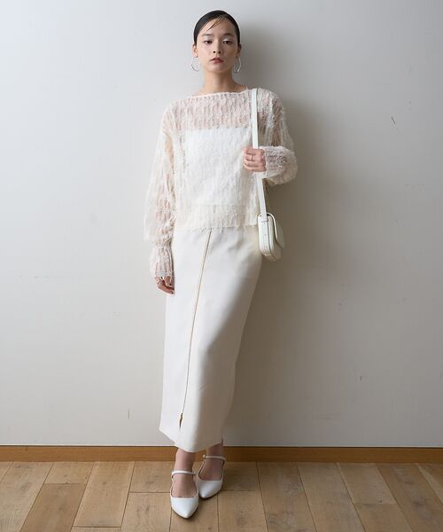 Rouge vif la cle / ルージュ・ヴィフ ラクレ シャツ・ブラウス | 【一部店舗限定】フェザーチュールブラウス | 詳細7