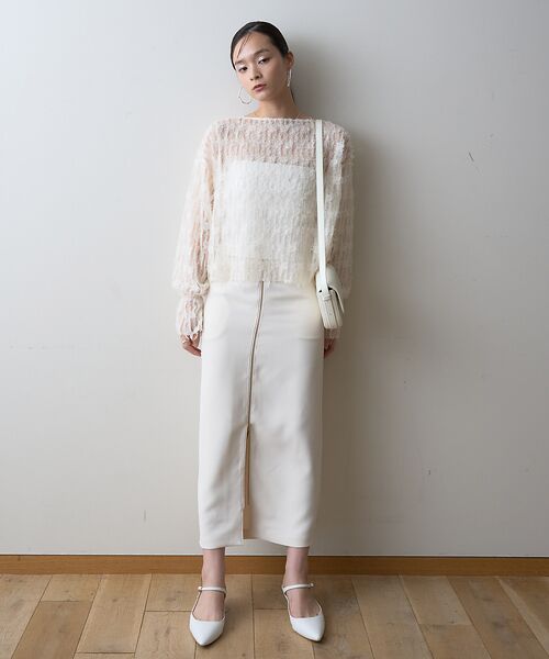 Rouge vif la cle / ルージュ・ヴィフ ラクレ シャツ・ブラウス | 【一部店舗限定】フェザーチュールブラウス | 詳細9