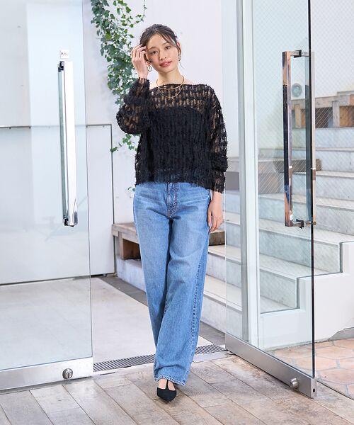 Rouge vif la cle / ルージュ・ヴィフ ラクレ シャツ・ブラウス | 【一部店舗限定】フェザーチュールブラウス | 詳細18