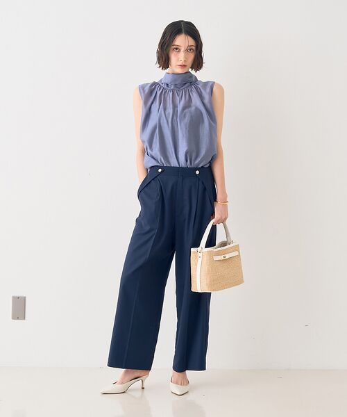 Rouge vif la cle / ルージュ・ヴィフ ラクレ シャツ・ブラウス | 【一部店舗限定】【北野百笑さん着用】2WAYリボンシアーブラウス | 詳細29