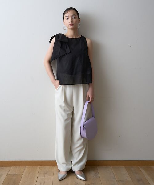 Rouge vif la cle / ルージュ・ヴィフ ラクレ シャツ・ブラウス | 【一部店舗限定】ショルダービッグリボンブラウス | 詳細8