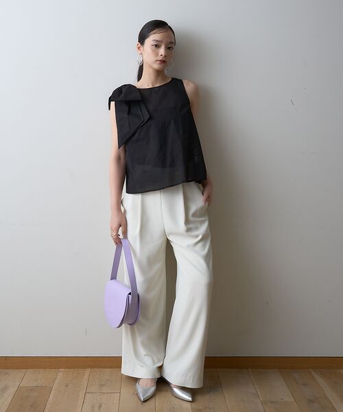 Rouge vif la cle / ルージュ・ヴィフ ラクレ シャツ・ブラウス | 【一部店舗限定】ショルダービッグリボンブラウス | 詳細10