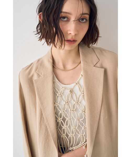 Rouge vif la cle / ルージュ・ヴィフ ラクレ ベスト | 【一部店舗限定】マクラメニットベスト | 詳細16