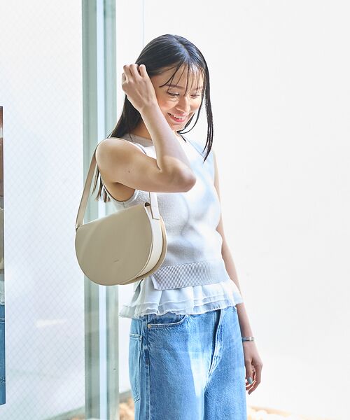 Rouge vif la cle / ルージュ・ヴィフ ラクレ ニット・セーター | 【一部店舗限定】チュールコンビノースリーブプルオーバー | 詳細12