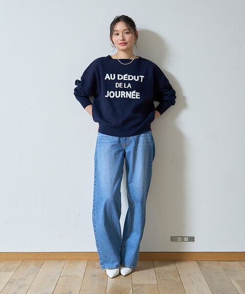 Rouge vif la cle / ルージュ・ヴィフ ラクレ ニット・セーター | 【一部店舗限定】【追加4】ジャガードロゴニット | 詳細13