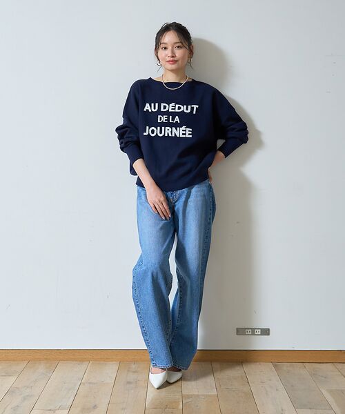 Rouge vif la cle / ルージュ・ヴィフ ラクレ ニット・セーター | 【一部店舗限定】【追加4】ジャガードロゴニット | 詳細14