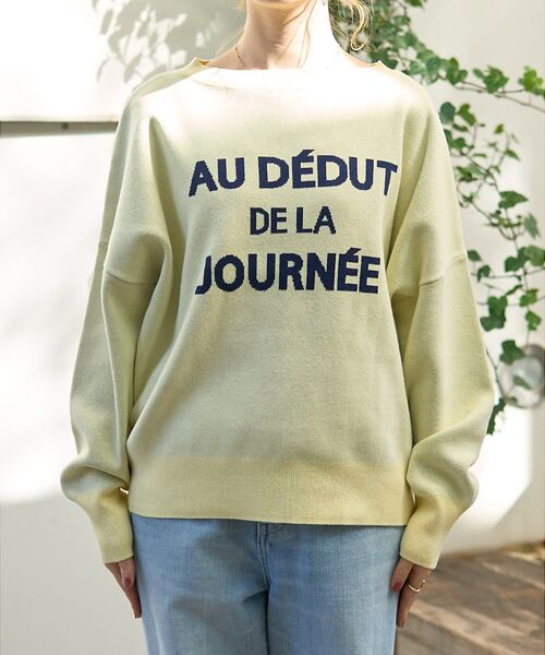 Rouge vif la cle / ルージュ・ヴィフ ラクレ ニット・セーター | 【一部店舗限定】【追加4】ジャガードロゴニット | 詳細22