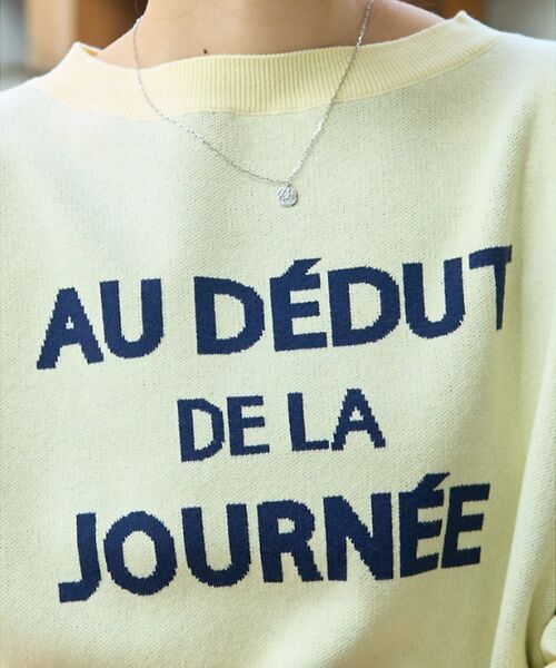 Rouge vif la cle / ルージュ・ヴィフ ラクレ ニット・セーター | 【一部店舗限定】【追加4】ジャガードロゴニット | 詳細23