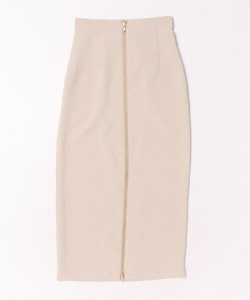 Rouge vif la cle / ルージュ・ヴィフ ラクレ ロング・マキシ丈スカート | 【一部店舗限定】フロントZIPストレッチハイウエストスカート | 詳細15