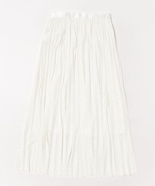 Rouge vif la cle / ルージュ・ヴィフ ラクレ ロング・マキシ丈スカート | 【一部店舗限定】ビジュープリーツギャザースカート | 詳細1