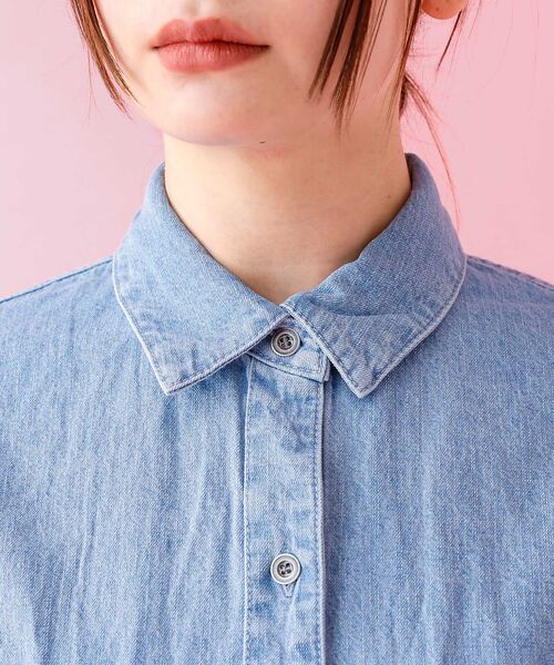 Rouge vif la cle / ルージュ・ヴィフ ラクレ シャツ・ブラウス | 【MICA&DEAL /マイカアンドディール】ライトオンスデニムシャツ【WEB限 | 詳細7