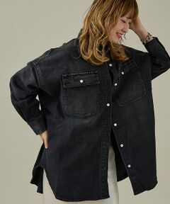 Rouge vif la cle / ルージュ・ヴィフ ラクレ シャツ・ブラウス | 【Healthy denim / ヘルシーデニム】Almond / デニムシャツ