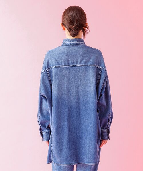 Rouge vif la cle / ルージュ・ヴィフ ラクレ シャツ・ブラウス | 【Healthy denim / ヘルシーデニム】Almond / デニムシャツ | 詳細16